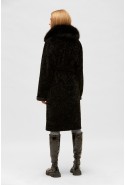 Sheepskin Coat Mila Nova D-179dl black