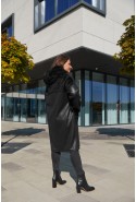 Sheepskin Coat Mila Nova D-187 black