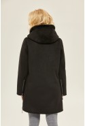 Winter Sheepskin Coat Mila Nova D-153 black