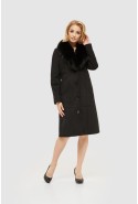 Winter Sheepskin Coat Mila Nova D-148 black