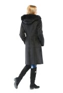 Winter Sheepskin Coat Mila Nova D-71 black