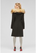 Winter Sheepskin Coat Mila Nova D-86 black