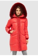 Winter down Jacket Mila Nova K-117 red