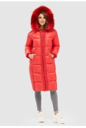 Winter down Jacket Mila Nova K-119 red