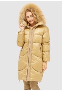 Winter down Jacket Mila Nova K-117 beige