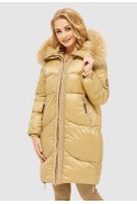 Winter down Jacket Mila Nova K-117 beige