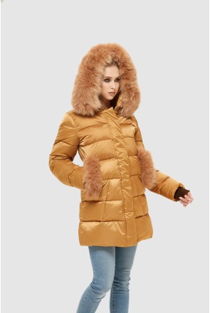 Winter down Jacket Mila Nova K-87 red