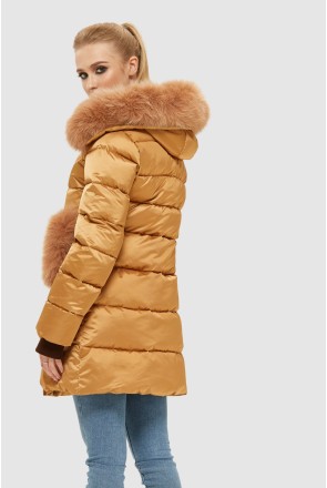 Winter down Jacket Mila Nova K-87 red