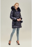 Winter down Jacket Mila Nova K-88 blue