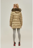 Winter down Jacket Mila Nova K-87 oliva