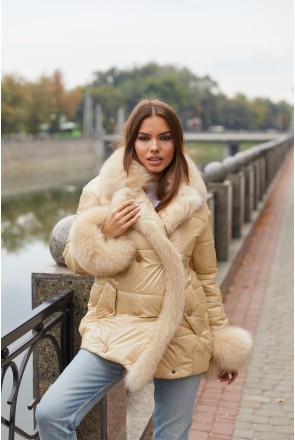 Jacket Mila Nova K-160 lacquer beige