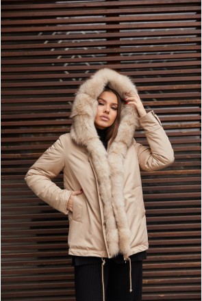 Jacket Mila Nova K-176 beige+beige