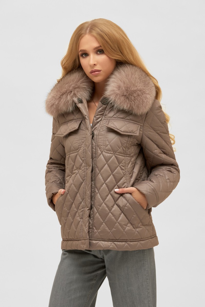 Jacket Mila Nova K-204 cappuccino