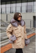 Jacket Mila Nova K-228 beige