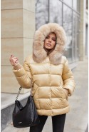 Jacket Mila Nova K-229 lacquer beige