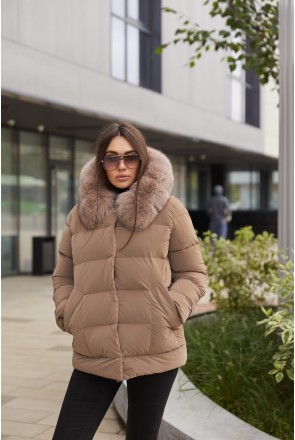 Jacket Mila Nova K-229 cappuccino