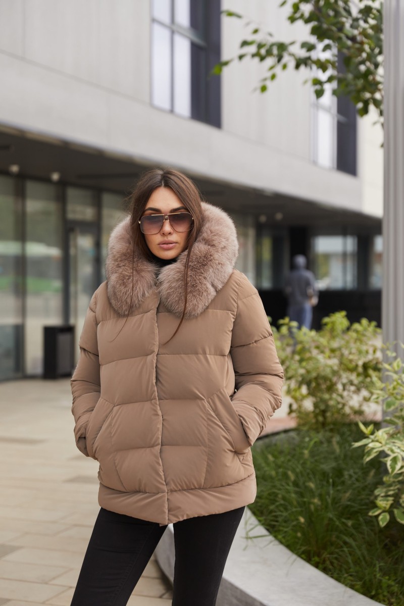 Jacket Mila Nova K-229 cappuccino