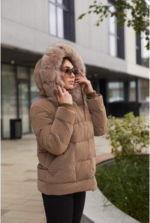 Jacket Mila Nova K-229 cappuccino