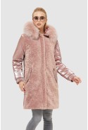 Winter Jacket Mila Nova K-101 pink