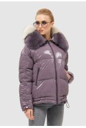 Winter Jacket Mila Nova K-104 lilac