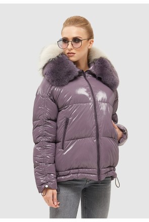 Winter Jacket Mila Nova K-104 lilac