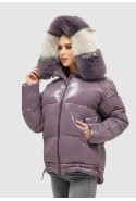 Winter Jacket Mila Nova K-104 lilac