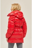 Winter Jacket Mila Nova K-127 red