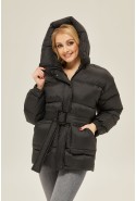 Winter Jacket Mila Nova K-127 black