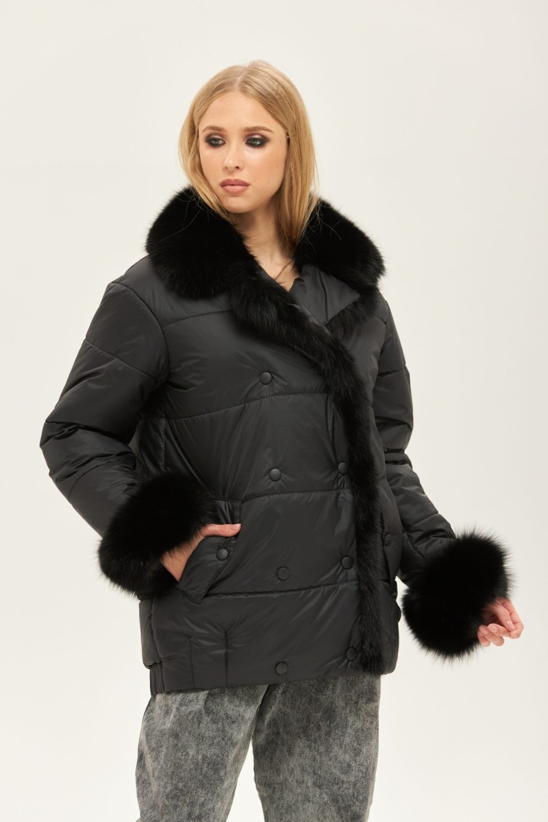 Winter Jacket Mila Nova K-160 black