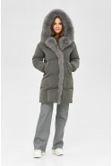 Winter Jacket Mila Nova K-170 grey