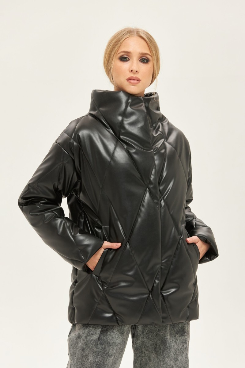 Winter Jacket Mila Nova K-172 black