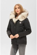 Winter Jacket Mila Nova K-176 black