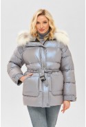 Winter Jacket Mila Nova K-183 blue