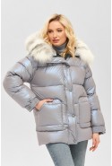 Winter Jacket Mila Nova K-183 blue