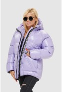 Winter Jacket Mila Nova K-97 lilac