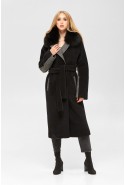 Demi-season Coat Mila Nova PV-185 m black