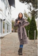 Winter Coat Mila Nova PV-217 cappuccino