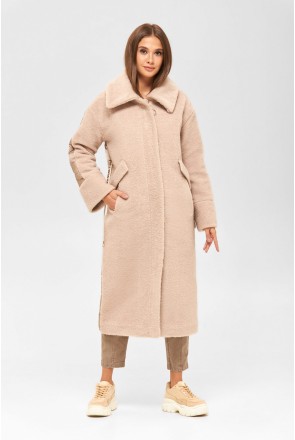 Winter Coat Mila Nova PV-195 beige