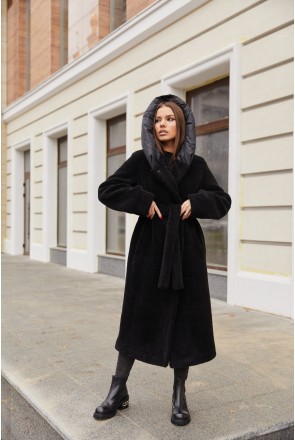 Coat Mila Nova PV-228 black