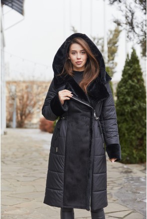 Winter Coat Mila Nova PV-230 black