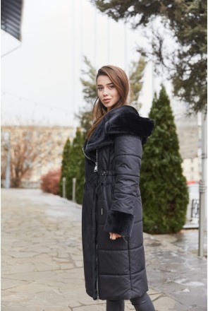 Winter Coat Mila Nova PV-230 black