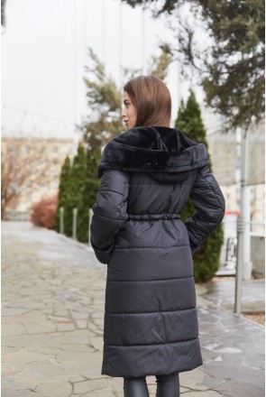 Winter Coat Mila Nova PV-230 black