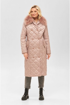 Winter Coat Mila Nova PV-231 pink