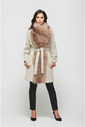 Winter Coat Mila Nova PV-32kor beige