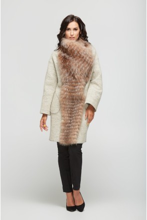 Winter Coat Mila Nova PV-32kor beige