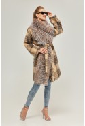 Winter Coat Mila Nova PV-32k ex beige check