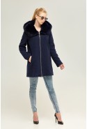 Winter Coat Mila Nova PV-74 blue