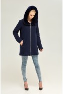 Winter Coat Mila Nova PV-74 blue