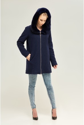 Winter Coat Mila Nova PV-74 blue