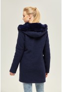 Winter Coat Mila Nova PV-74 blue